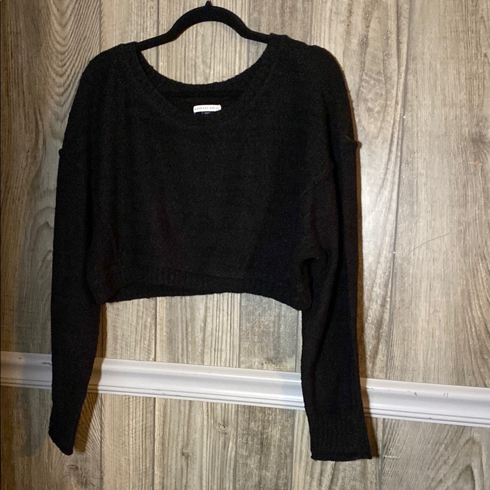 American Eagle Outfitters Black Knit Sweater